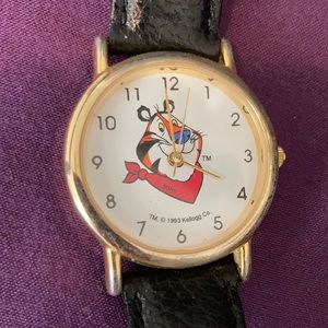 Tony the Tiger Kellogg Leather Band Watch